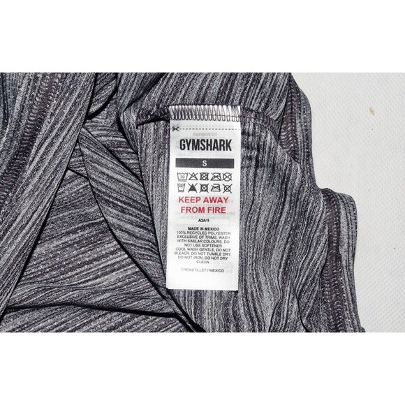 Gymshark Grey Silhouette Lt Grey Marl Arrival Men's‎ Athletic T-Shirt Size Small - Picture 8 of 8